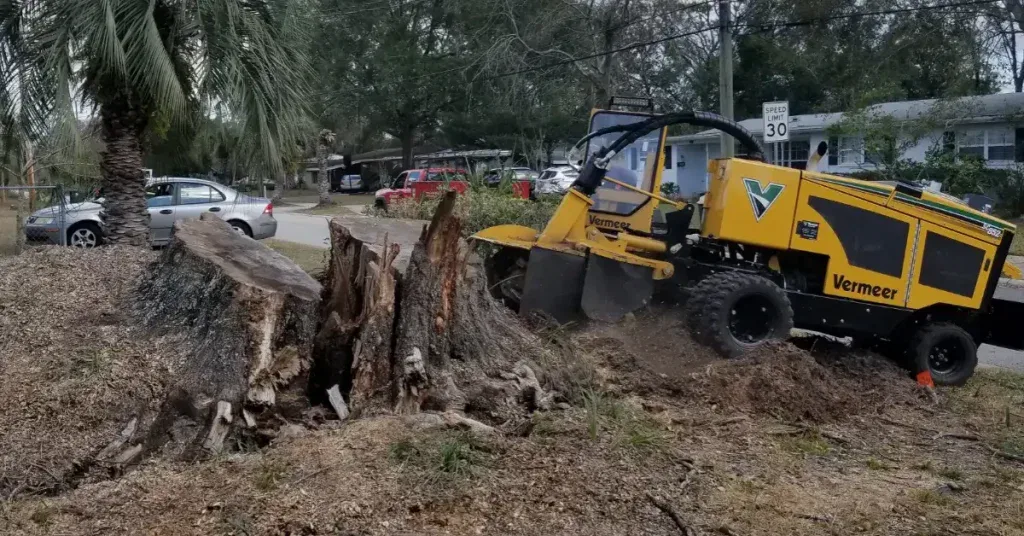 Safe and efficient tree stump removal in Jacksonville, Ponte Vedra, and Northeast Florida