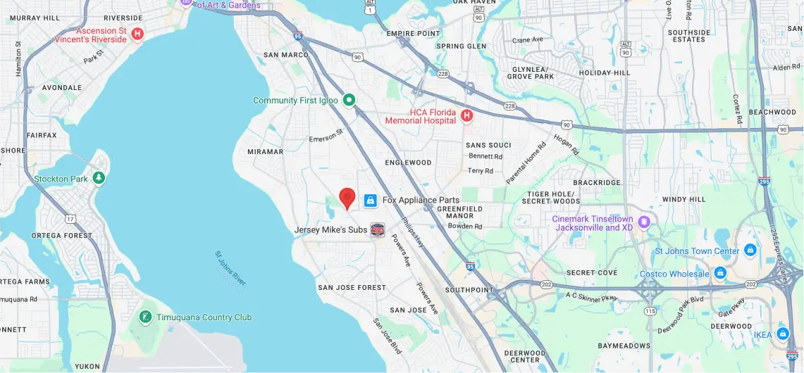 Service Area Map