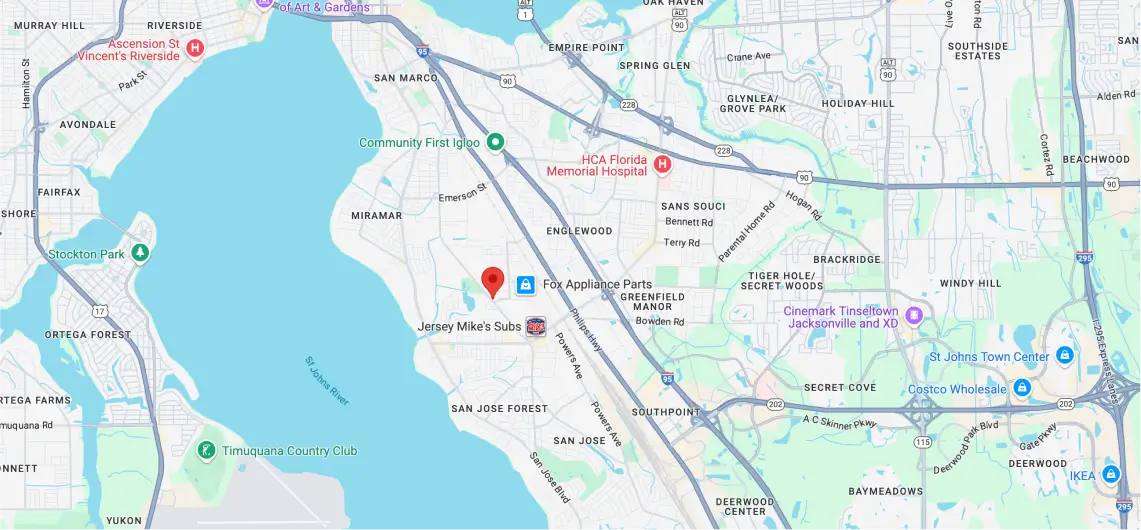 Service Area Map